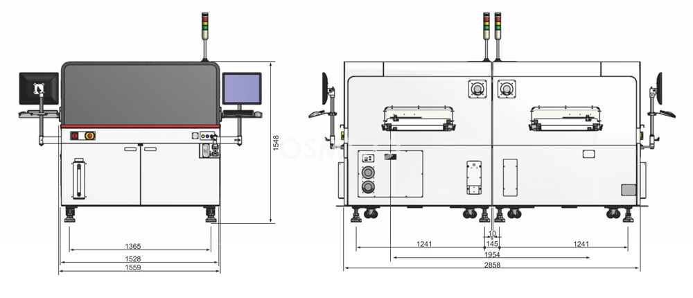 ASKA全自動(dòng)錫膏印刷機(jī)IPM-X6L(圖1)